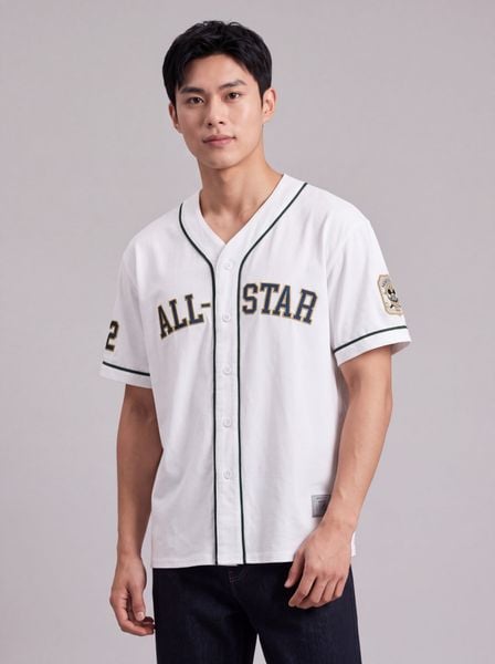 Áo Sơ Mi Nam Tay Ngắn Classic Green Goof Form Relaxed