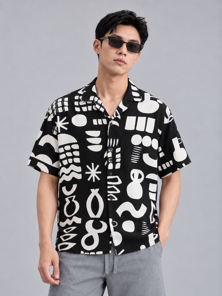 Áo Sơ Mi Nam Tay Ngắn Gallery Form Relaxed