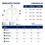 Áo Sơ Mi Nam Tay Dài Fadeline Form Regular