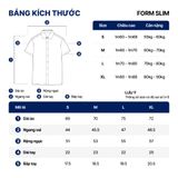 Áo Sơ Mi Nam Tay Ngắn Blanko Form Slim