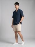 Áo Sơ Mi Nam Tay Ngắn Cuban Floral Linen Shirt For Summer Form Relaxed