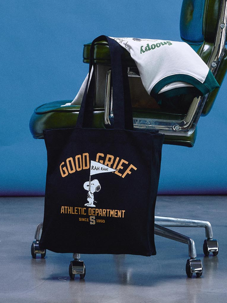 Túi Tote Nam Canvas Peanuts Cheer Flag