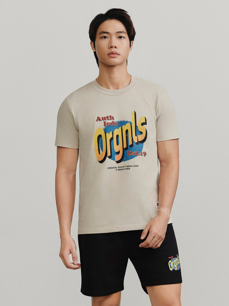 Set Đồ Nam Golden Script Hình In Orgnls Form Regular