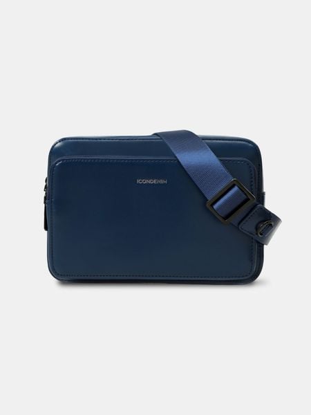 Túi Nam Đeo Chéo Minimalist PU Multi-Pocket