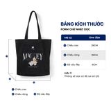 Túi Tote Nam Denim Disney Mickey Groove