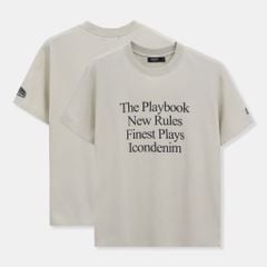 Áo Thun Nam The Playbook Cotton Form Regular