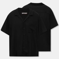 Áo Sơ Mi Nam Tay Ngắn Crinkle Crest Shirt Form Relax