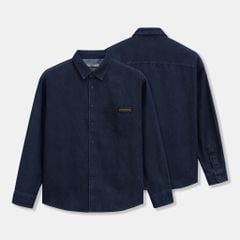 Áo Sơ Mi Nam ChillStreet Denim Shirt Form Relax