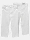 Quần Jean Nam Cotton Offwhite Form Baggy