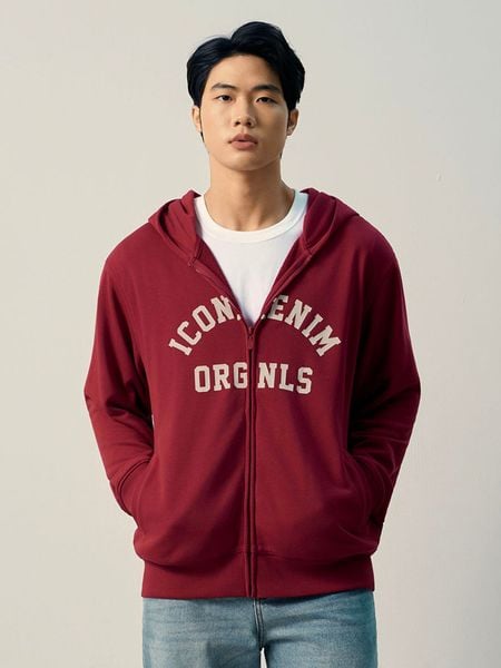 Áo Khoác Nam Hoodie Zip Orgnls Form Regular