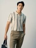 Áo Polo Len Nam Downtown Stripe Form Regular