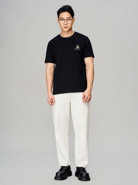 Quần Jean Nam ICONDENIM Offwhite Form Baggy