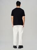 Quần Jean Nam Cotton Offwhite Form Baggy
