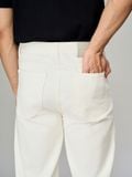 Quần Jean Nam Cotton Offwhite Form Baggy