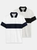 Áo Polo Nam DualLine Form Regular