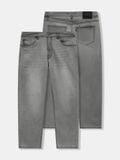 Quần Jeans Nam Airflex Siêu Gọn Nhẹ Light Grey Form Regular
