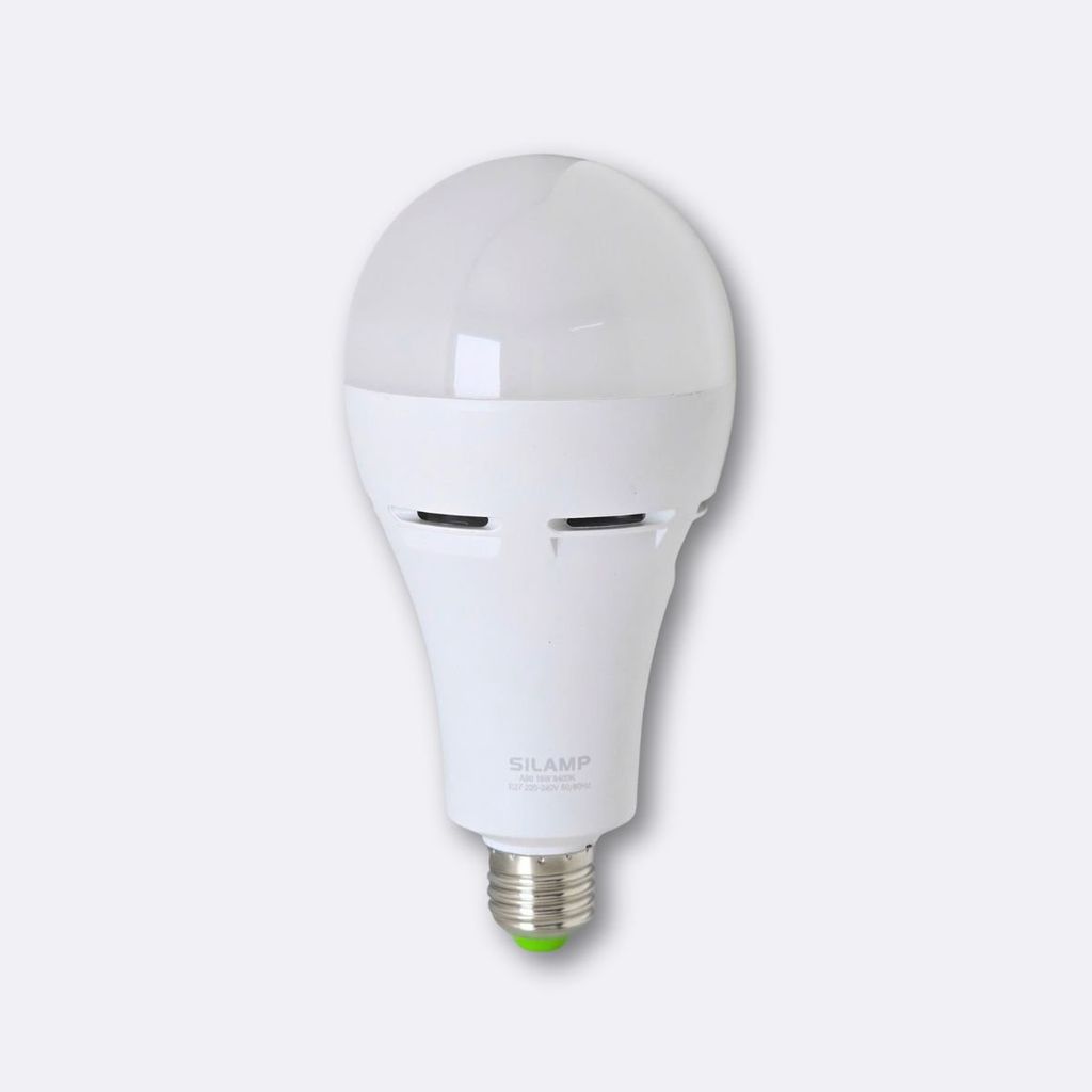 Bóng đèn LED Tích Điện Thông Minh 15W Silamp – Công Suất Lớn, Chiếu Sáng Mạnh Mẽ Khi Cúp Điện