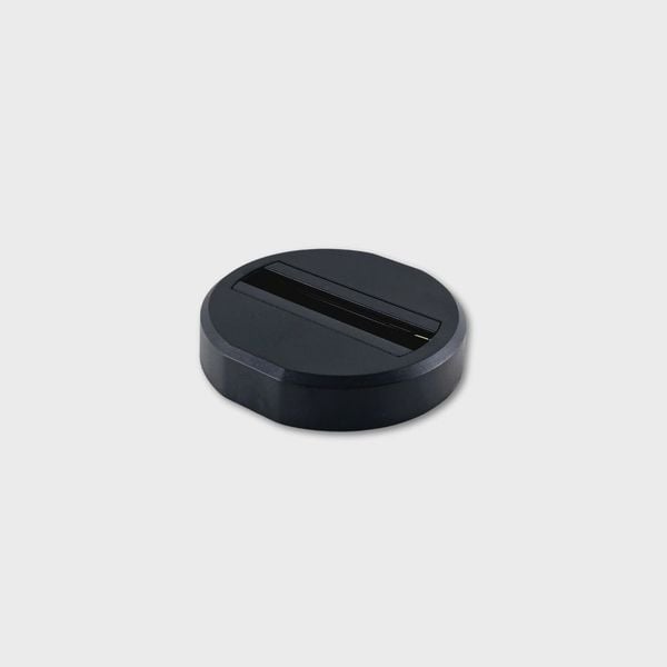 Đế đơn đèn rọi ray đen