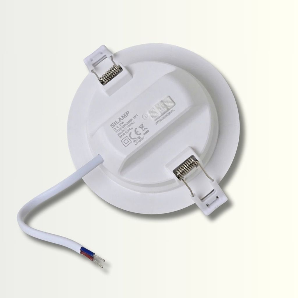 Đèn LED Âm Trần 10W Silamp 3 Chế Độ Màu - Tiết Kiệm Điện, Chống Chói