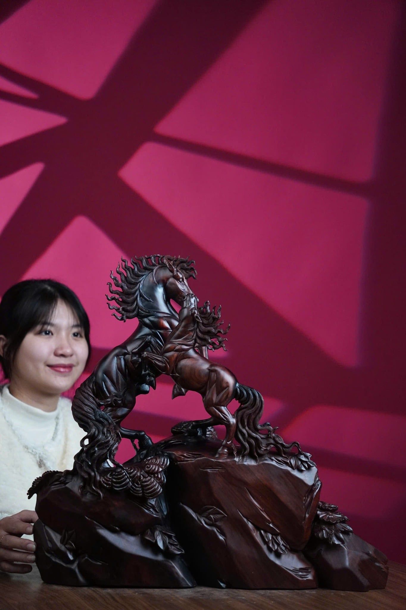 song mã gỗ trắc