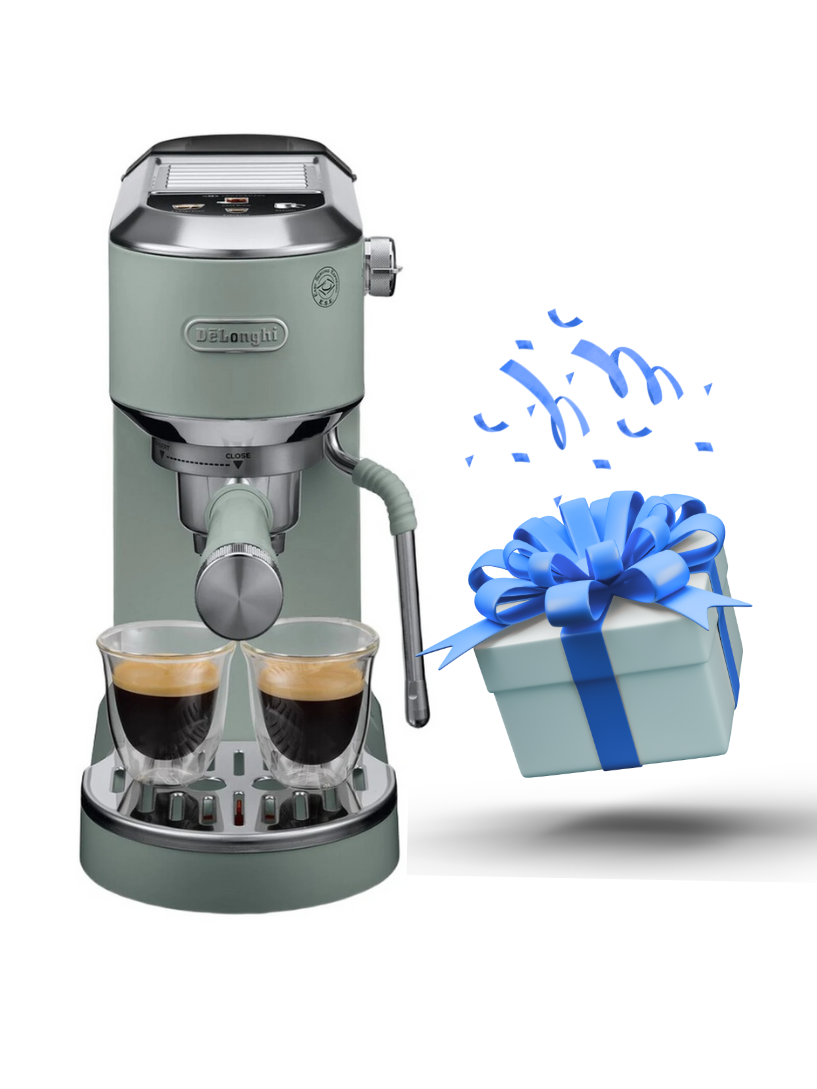  [SALE ĐẬM - MUA 1 TẶNG 1] Máy pha cà phê Delonghi EC890 - Delonghi Dedica Duo EC 890 (EC890.M - EC890.GR - EC890.WI - EC890.PK) 