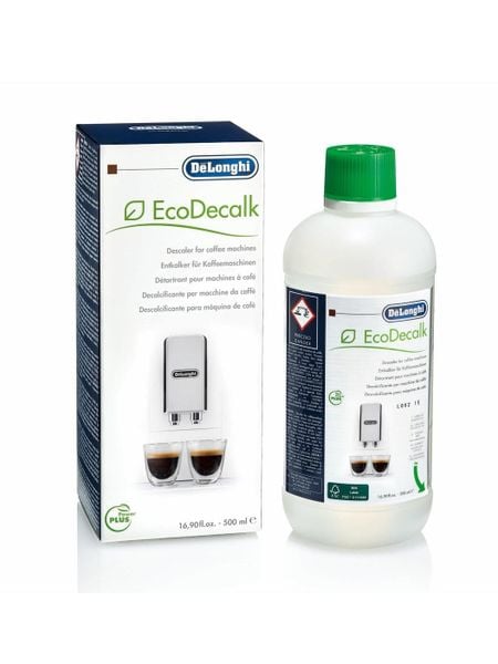  Dung dịch vệ sinh máy pha cafe Delonghi Ecodecalk 500ml - Descaler Delonghi EcoDecalk DLSC500 - Chai dung dịch tẩy cặn máy pha cà phê Delonghi EcoDecalk 500 ml 
