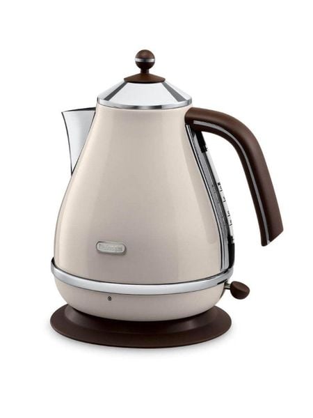  [CHÍNH HÃNG] Ấm siêu tốc Delonghi KBOV2001.GR - Delonghi KBOV 2001 GR Icona Vintage 