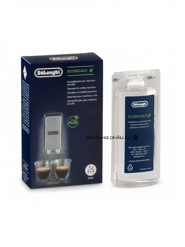  Dung dịch vệ sinh máy pha cafe Delonghi Ecodecalk mini 100ml - Descaler Delonghi Eco Decalk - Chai dung dịch tẩy cặn máy pha cà phê Delonghi EcoDecalk 100ml 