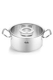  [CHÍNH HÃNG] Bộ nồi inox cao cấp Fissler Original Pro 4 món (nắp kính) - Made in Germany 