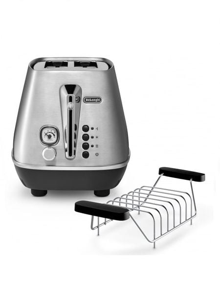  [CHÍNH HÃNG] Máy nướng bánh mì Delonghi CTOV2103.BG - Lò nướng bánh mì Delonghi CTOV2103.GR Icona Vintage Toaster 