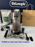  Máy pha cà phê Delonghi EC885 Dedica Arte Manual Espresso Coffee Maker Ec885.BG - EC885.GY - Ec885.M 