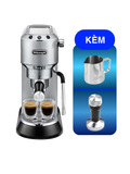 Máy pha cà phê Delonghi EC885 Dedica Arte Manual Espresso Coffee Maker Ec885.BG - EC885.GY - Ec885.M 