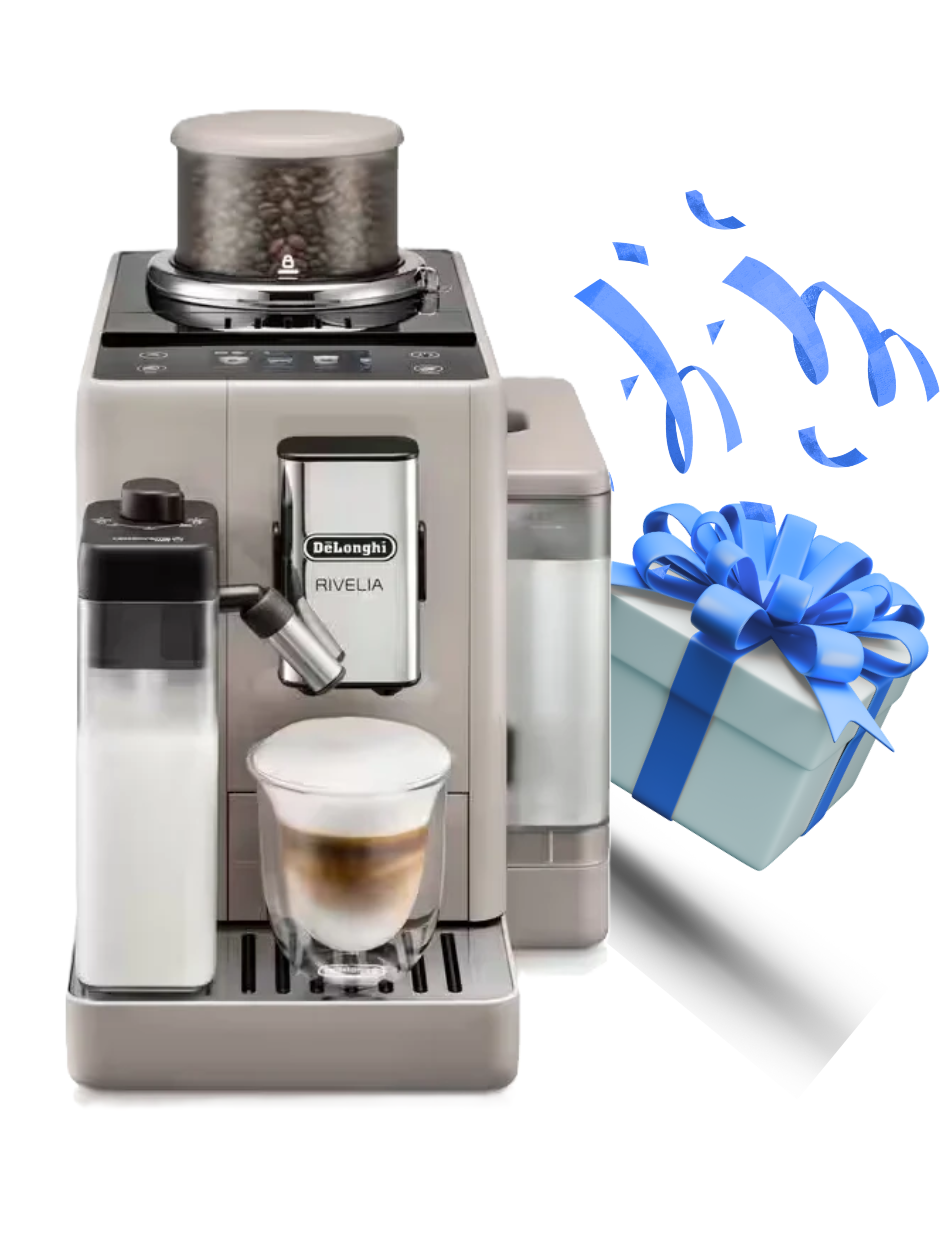  [GIÁ HỜI - QUÀ KHỦNG] Máy pha cà phê Delonghi Exam440.55.BG - Exam440.55.G - Rivelia Fully Automatic Coffee Machine 