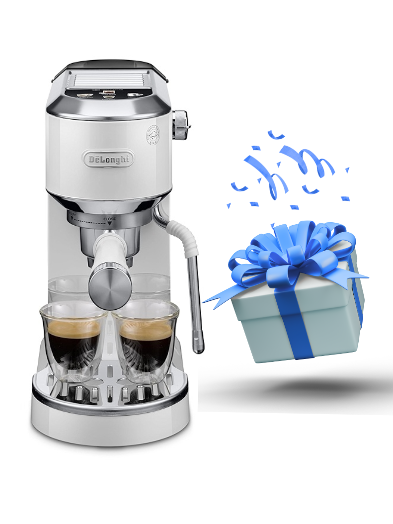  [SALE ĐẬM - MUA 1 TẶNG 1] Máy pha cà phê Delonghi EC890 - Delonghi Dedica Duo EC 890 (EC890.M - EC890.GR - EC890.WI - EC890.PK) 