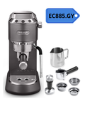  Máy pha cà phê Delonghi EC885 Dedica Arte Manual Espresso Coffee Maker Ec885.BG - EC885.GY - Ec885.M 