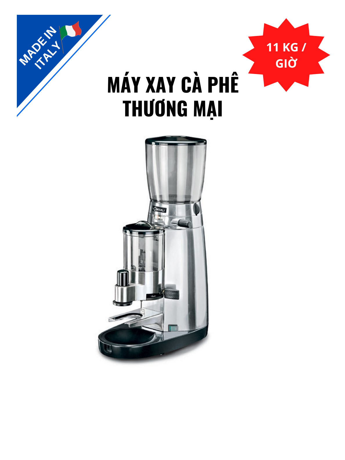  [CHÍNH HÃNG] Máy xay cà phê La Cimbali Magnum Silver - Sản xuất tại Ý 