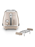  [CHÍNH HÃNG] Máy nướng bánh mì Delonghi Distinta X CTI2103.M - Delonghi Distinta 2 Slice Toaster 
