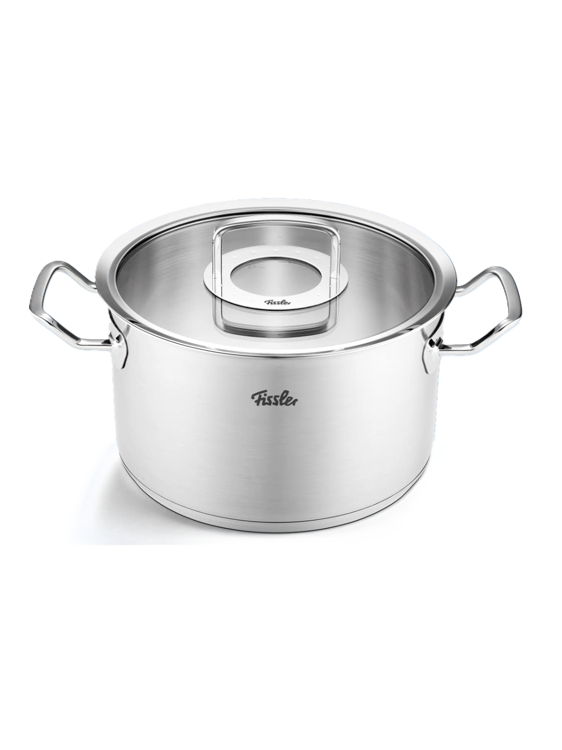  [CHÍNH HÃNG] Bộ nồi Fissler Original Pro 4 món (3 nồi 1 chảo nắp inox / nắp kính) - Sản xuất tại Đức 