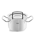  [CHÍNH HÃNG] Bộ nồi Fissler Original Pro 4 món (3 nồi 1 chảo nắp inox / nắp kính) - Sản xuất tại Đức 