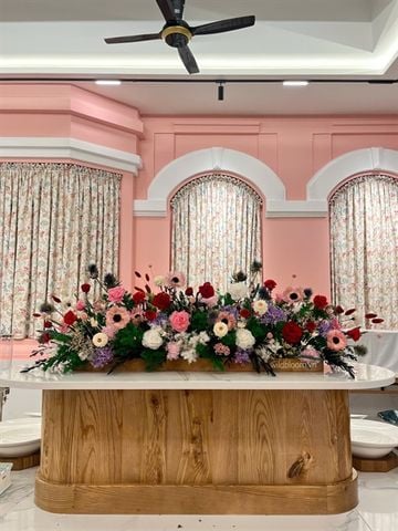 Khay hoa khô centerpieces M151245F