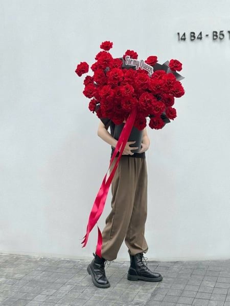 Hộp hoa hồng Everlasting Red Rose