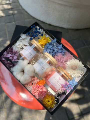 Set quà hoa và nến S28CF