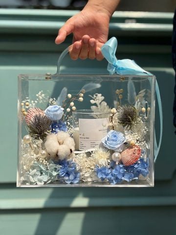 Hộp hoa và nến concept biển S64CF