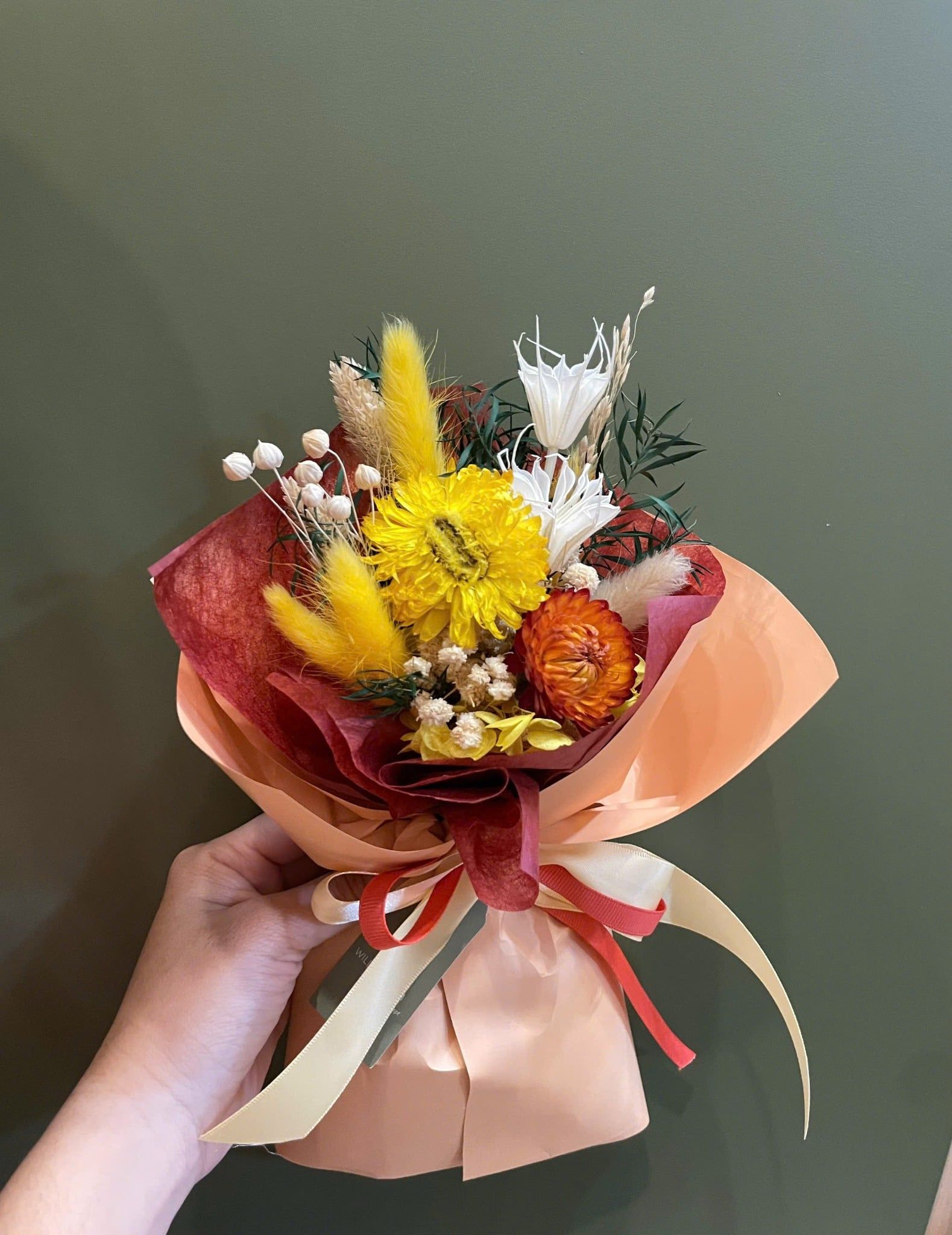 Hoa bó mini nhiều màu M110029XS