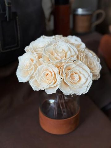 Bình hoa hồng vĩnh cửu