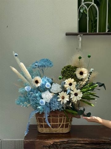 Giỏ hoa Mist Meadow - M14019L
