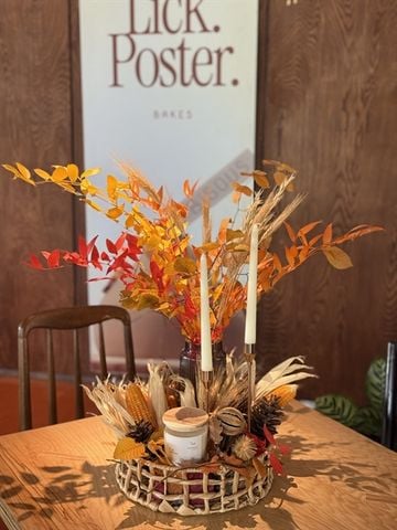 Khay trang trí Thanksgiving