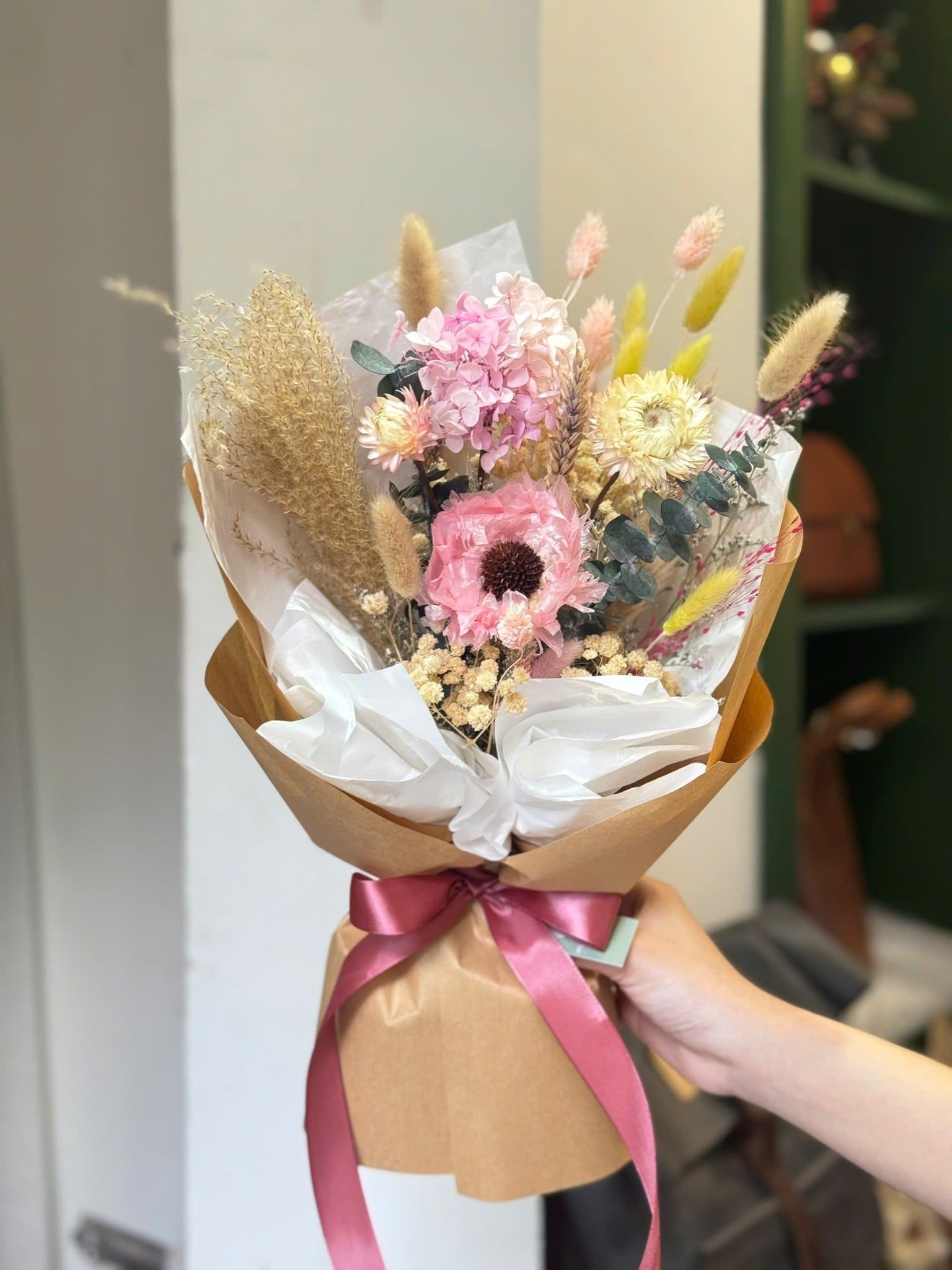 Bó hoa khô quà tặng M110235S