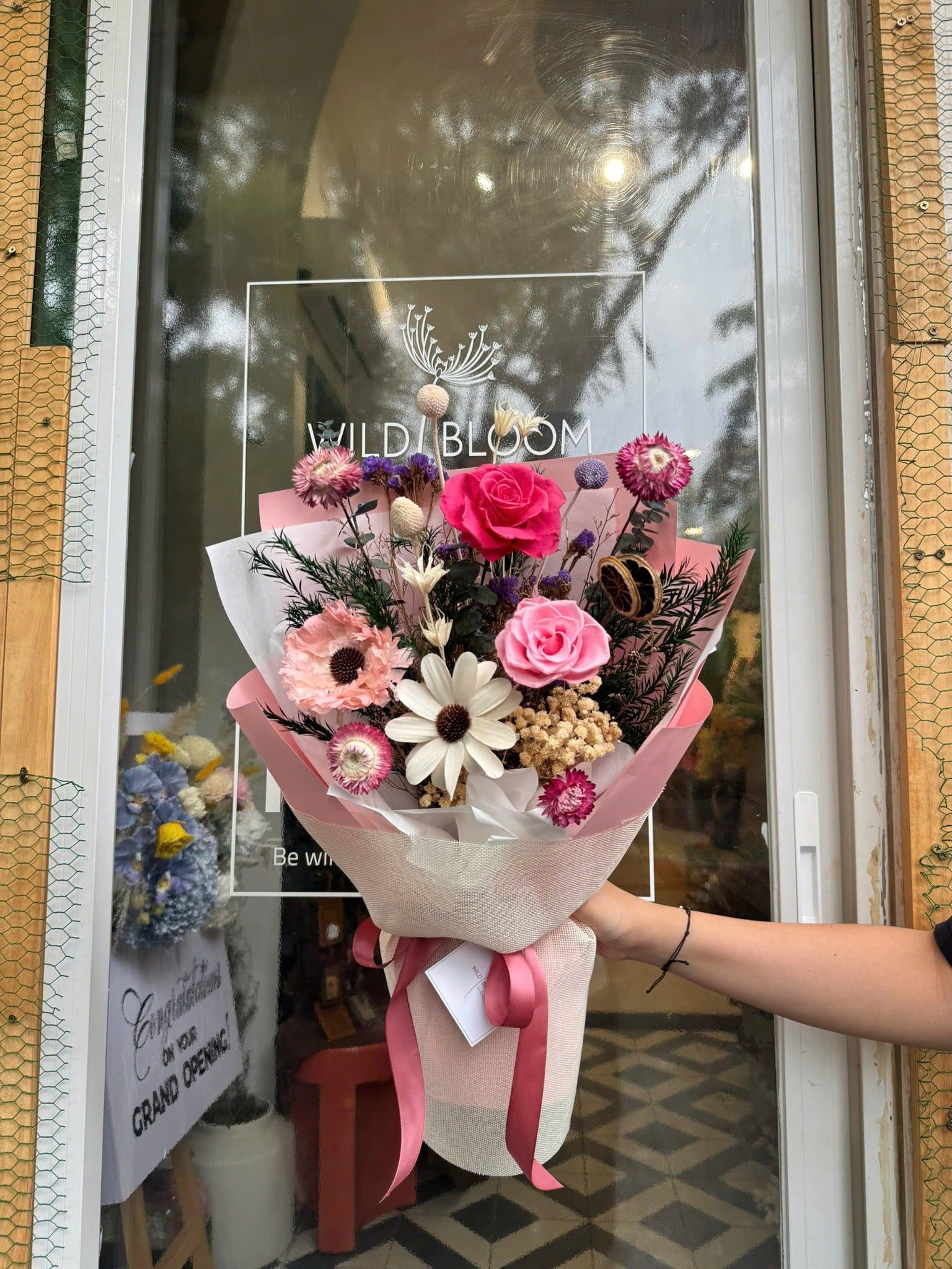 Bó hoa Dusty Pink - M110228M