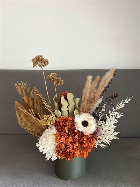 Chậu hoa khô nội thất 2 mặt M130690M